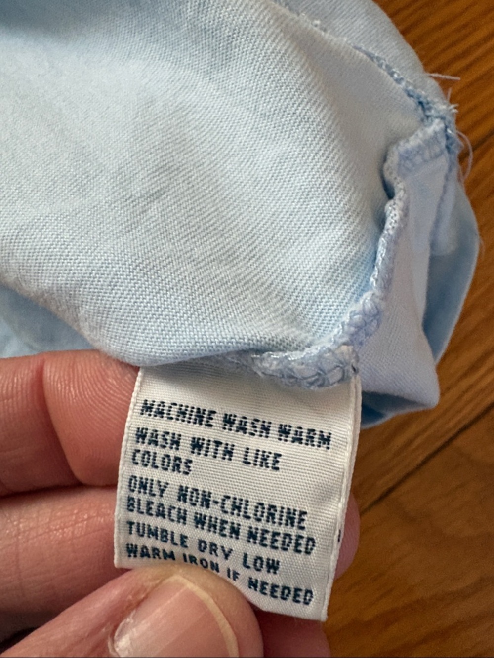 Ralph Lauren Light Blue Short Sleeve Tee with Yellow Pony Logo - Picture 4 of 6